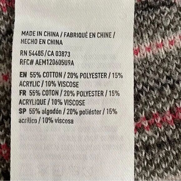 American Eagle Outfitters Cotton Blend Stripes Multi Color Pajama Lounge Pants S - Picture 11 of 12